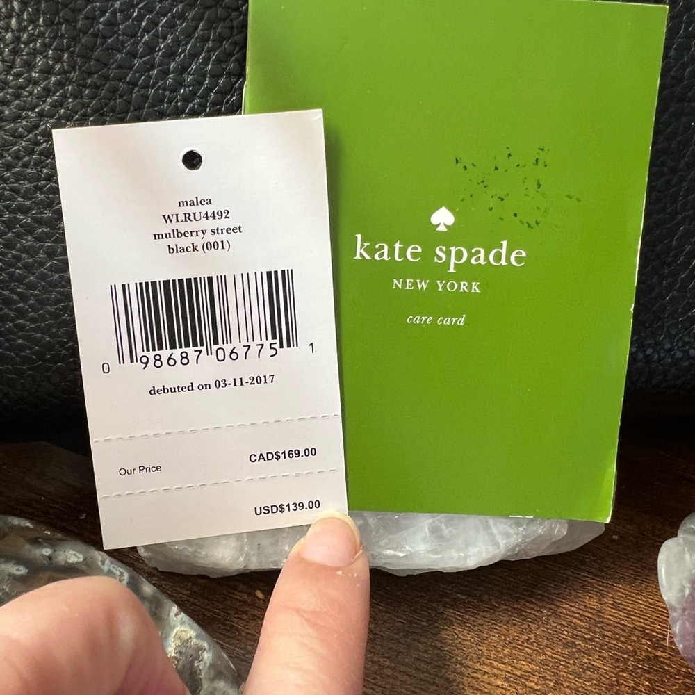 Kate Spade Malea Mulberry Street Black Large Wallet Gently used, like new - Picture 9 of 9